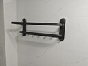 馨沛吸盘毛巾架卫生间置物架免打孔浴室浴巾架厕所置物架收纳挂架 实拍图