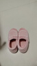 京东京造家居包脚棉拖鞋轻简毛绒保暖包跟棉拖鞋女款 花簇粉40-41 JZ-3222 实拍图