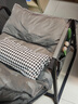 舒客艺家  电脑椅懒人沙发椅家用椅子舒适可调办公椅小户型可躺靠背椅沙发 灰色双层加厚+抱枕单椅 实拍图