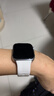 华为HUAWEI WATCH FIT 4 悦动白氟橡胶表带 华为运动智能手表超轻薄大屏潮流运动蓝牙通话睡眠监测fit4 实拍图