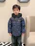 波司登儿童羽绒服5A抗菌中长款加厚防寒亲子连帽外套 实拍图