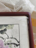 颜堂【手绘真迹】客厅装饰画三连花鸟挂画卧室床头水墨画餐厅装饰壁画 荷气满堂-实木画框+有机玻璃 红木色圆角-65*65厘米 实拍图