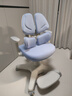 护童（Totguard）儿童学习椅可调节升降学生正姿四背坐姿椅 G985_奇思蓝 带脚踏 实拍图