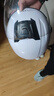 凤凰（Phoenix）新国标A类3C认证电动车摩托车头盔双镜片防雾防风保暖亮白 男女四季通用电瓶车3/4半盔冬季安全帽 实拍图