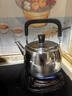爱仕达（ASD）304不锈钢烧水壶鸣音笛吹壶燃气电磁炉通用热水烧水壶 新款防烫手柄 4L ‘ 实拍图