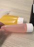 美肤语软管分装瓶袋3个装便携旅行洗面奶化妆品洗发水空瓶 亮彩色MF8279 实拍图