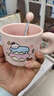 可爱fufu生日蛋糕马克杯带盖勺陶瓷杯送女生高颜值有意义生日礼物 奶酪生日蛋糕杯+勺 1个 350ml 实拍图