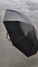 天堂 全自动晴雨伞三折 10骨加固一键开收易甩干简约 黑色 实拍图