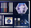 点石制笔 【热门商品】时空舱舰队文具礼盒【32件】高颜值中性笔初高中学习套装男孩生日礼物礼品350E 实拍图
