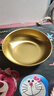 【韩剧同款】加厚不锈钢干锅海鲜锅火锅金色平底浅锅双耳锅泡面锅 豪华升级款24cm【金色】双柄汤锅 实拍图