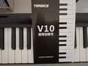 特伦斯手卷钢琴88键折叠电子钢琴便携成人儿童演奏钢琴键盘 实拍图