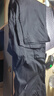 骆驼（CAMEL）休闲户外登山裤男防泼水直筒工装裤 J14CA6L6645 幻影黑 L 实拍图
