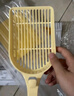 Mango蛮果宠物猫砂铲子猫铲屎神器工具猫铲豆腐砂膨润土猫砂铲细孔长柄 黄色小号 实拍图