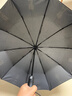 天堂 全自动雨伞三折 10骨加固一键开收易甩干简约晴雨伞 乌木黑 实拍图