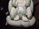 初婴贝儿童安全座椅汽车用0-4-12岁婴儿宝宝车载可坐可躺i-Size通风加热 悦享版青+通风加热+支撑腿+遮阳棚+175°躺 实拍图