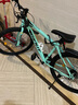 山地自行车女款成人男款男士变速公路减震单车女式初中学生青少年 钢架辐条-灰湖绿【加粗硬叉】 26寸21速 实拍图
