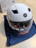 雅马哈雅马哈摩托车电动车头盔3C认证男女四季轻便安全帽四分之三盔春夏 白色（贴面版型） XXL 实拍图