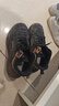 回力（Warrior）官方男鞋秋冬季中帮休闲跑步鞋舒适老爹鞋子男士运动鞋男黑卡其42 实拍图