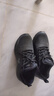 特步运动鞋男鞋跑步鞋冬季加绒皮面防水轻便减震休闲慢跑鞋棉鞋黑色 实拍图