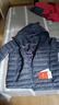 鸭鸭（YAYA）羽绒服男士轻薄短款修身时尚连帽保暖易打理外套简约潮D 蓝灰色连帽 L /175 实拍图