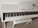 艾茉森（Amason）珠江钢琴 考级电钢琴88键重锤数码电子钢琴专业成人儿童V03S白色 实拍图
