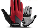 洛克兄弟（ROCKBROS） 骑行手套全指自行车电动车摩托车手套春秋冬长指男女款可触屏 S030春秋长指 红色 触屏 XL 实拍图