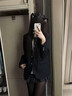 JIOESC丝袜女防勾丝2026新款日系学院风配裙子jk美腿显瘦打底袜连裤袜 黑色【80D】 1条 均码 【80-120斤】 实拍图