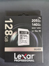 雷克沙（Lexar）128GB SD存储卡 U3 V30 佳能索尼富士尼康相机高速SD卡 读205MB/s 写140MB/s 4K超清录制 SD银卡 实拍图