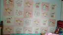9i9软包墙围床头防撞墙贴儿童房防磕碰墙面床围靠背墙纸4片装A36粉兔 实拍图