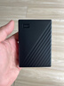 西部数据（WD）5TB 移动硬盘 USB3.0 My Passport随行版2.5英寸 黑 机械硬盘 笔记本电脑外接 大容量加密存储 实拍图