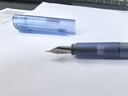 KACO百锋钢笔小学生3-6年级可换墨囊成人练字笔EF尖男女生日礼物含墨囊吸墨器 （冰川蓝） 实拍图