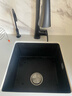 科勒（KOHLER）石英石水槽黑色西厨洗菜盆台下盆水吧台水池阳台岛台小单槽30719T 方形厨盆丨含黑色磁吸抽拉龙头 实拍图
