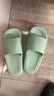 大嘴猴（paul frank）拖鞋女室内居家踩屎感凉拖鞋家居鞋 绿 38-39  实拍图