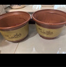 花盆陶瓷花盆特大花盆批发兰花盆紫砂花盆大口径养花透气落地盆 陶瓷花盆口径32+32cm  2个盆 实拍图