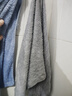 金号毛巾 3A抗菌纯棉洗脸巾 吸水纯色加厚面巾 灰色 72*34.5cm 105g 实拍图