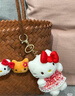 Hello Kitty丽鸥毛绒玩具布娃娃玩偶钥匙扣生日情人节礼物女友凯蒂猫书包挂件 实拍图