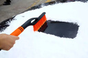 CKULH德国汽车用铲雪神器车载雪铲冬天扫雪刷除雪铲玻璃除霜刮冰器刮雪 橙色一把装-送毛巾手套 棉把长柄除霜扫雪除雪 晒单实拍图