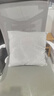京东京造棉花糖抱枕 超柔棉棉绒沙发床头客厅办公室腰靠枕垫 灰色45x45cm 实拍图
