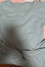 顶瓜瓜顶呱呱秋衣秋裤女纯棉抗菌情侣圆领薄款保暖内衣套装女云蔼蓝175 实拍图
