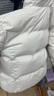 优衣库女装无缝羽绒连帽外套/外套夹克25秋冬新款478577 01 乳白色 S /155/80A 实拍图