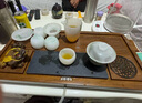 哈骆顿（HALODN）茶盘家用简约中式功夫茶台黑檀木纹茶托盘排水式茶具办公室干泡盘 花梨纹【60*30*2.5】+六重大礼 【新款茶盘-店长推荐】 实拍图