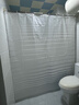 京东京造浴帘防霉系列卫生间加厚宽防水遮光洗澡淋浴室隔断窗帘160*180cm 实拍图