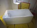 九牧（JOMOO） 浴缸家用成人小户型洗澡泡澡池浴室沐浴独立亚克力方形艺术浴缸 1.6m方形薄边独立浴缸YR10616 实拍图