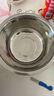 美厨（MAXCOOK）菜盆调料盆味斗 加厚不锈钢和面洗菜拌沙拉腌肉盆 味斗24cm 实拍图