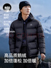 伯希和（Pelliot）【经典2.0】800蓬鹅绒羽绒服男女冬季保暖棉衣短款防风连帽外套 【女款】杏仁粉 | 95%绒子含量 S 实拍图