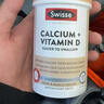 Swisse斯维诗 钙片+维生素D迷你钙片 中老年成人孕妇补钙 柠檬酸钙300片 实拍图