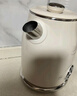 美的（Midea）艺术家电热水壶  烧水壶自动断电保温一体  1.6L大容量电热水壶 316L不锈钢恒温壶 精准控温 63-Q 实拍图