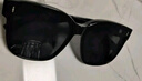 白小奢墨镜套近视眼镜 227黑框竖钉偏光 墨镜男女款 开车防紫外线太阳 实拍图