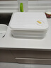 炊大皇 多功能饺子盒3层1盖加大收纳盒冰箱保鲜盒食品级冷冻水饺馄饨盒 实拍图