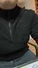 迪卡侬男式山地徒步摇粒绒保暖夹克MH100 深藏青色 4100960 2XL 实拍图